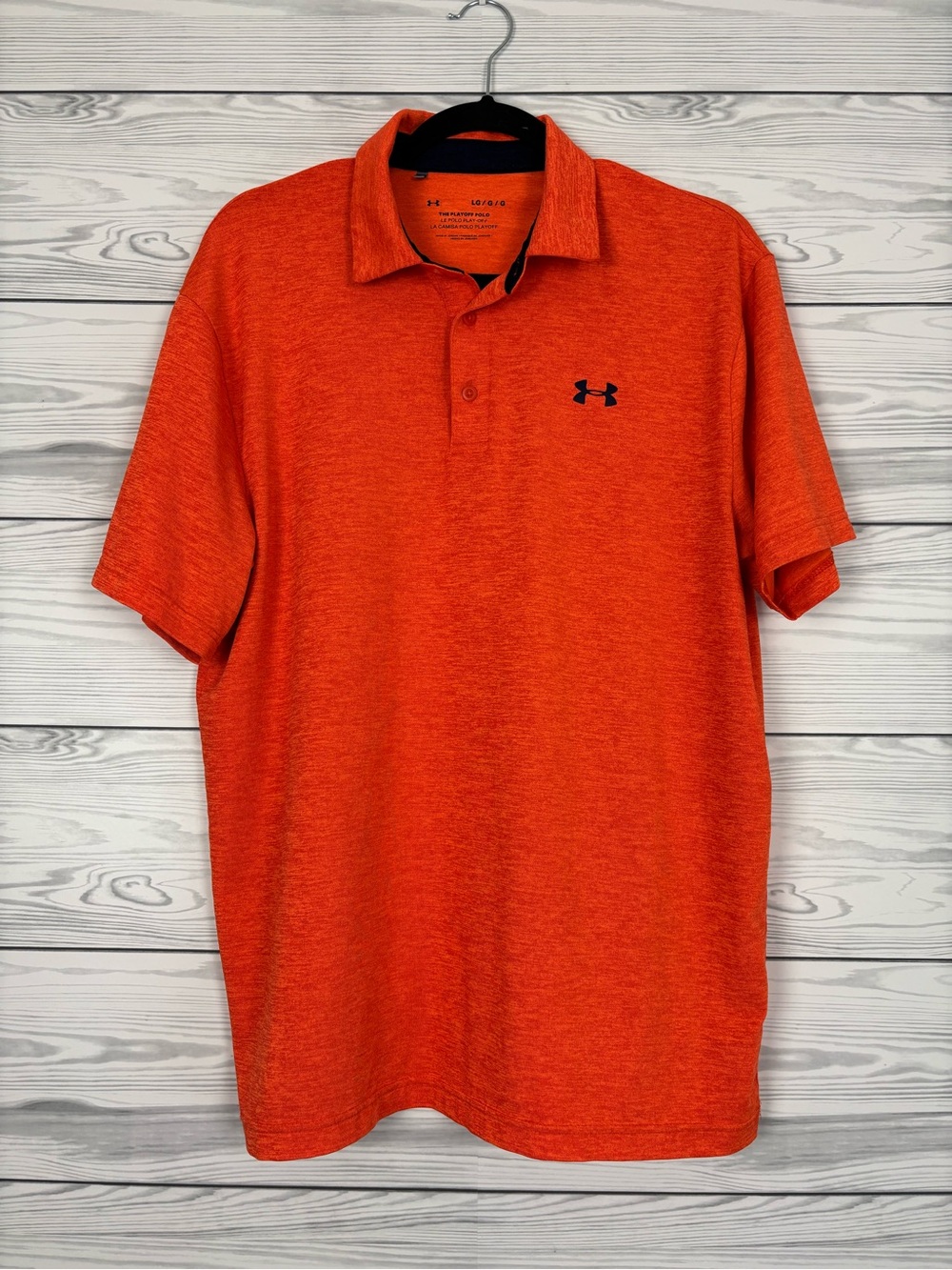 LOT (3) UNDER ARMOUR LOOSE HEAT HEAR THE PLAYOFF POLO SIZE LARGE LOT OF 3 - Picture 7 of 16